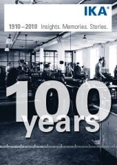 Brochure 100 Years IKA
