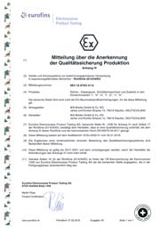 Tumbnail PDF ATEX Certificate