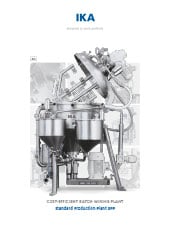 Tumbnail PDF Standard Production Plant: Kosteneffiziente Chargen-Mischanlage