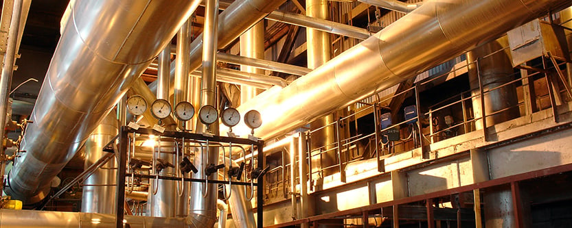 Processing plants for mixing and dispersing in the chemical industry